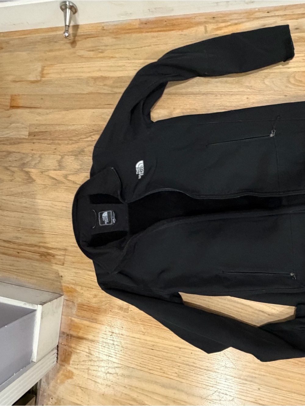 The North Face Black Men's Softshell Jacket with Logo